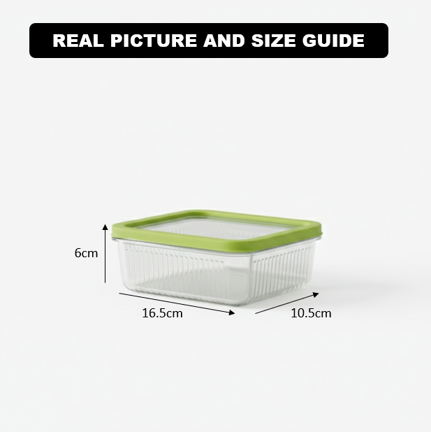 Unbreakable Glass Container (450ml) with Lid (2099) by Limon