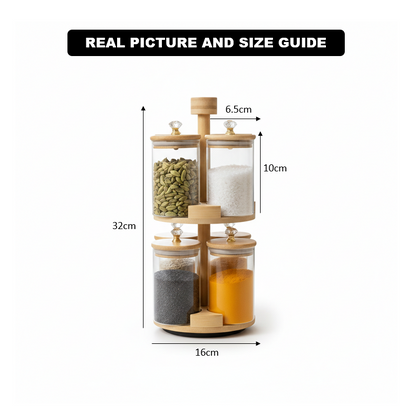 360° Rotating 2-Tier Spice Tower (1140)