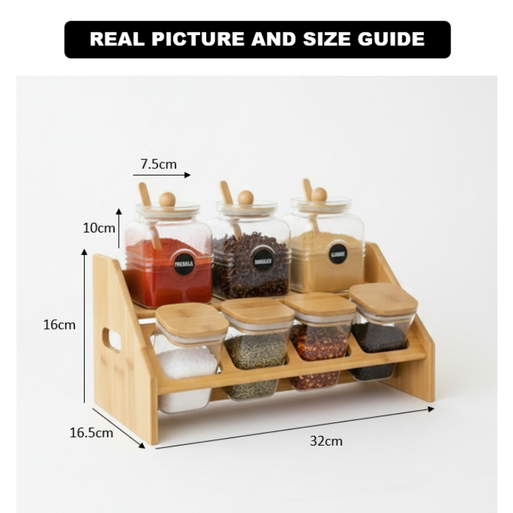 Harvest Grove 7-Piece Spice Station (1137)