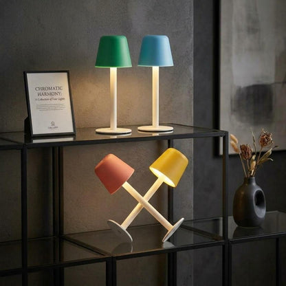 Colorful Rechargeable Touch LED Table Lamp