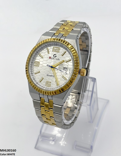 MHL00160 HWR Round Honeycomb Dial Men's Watch - MHL