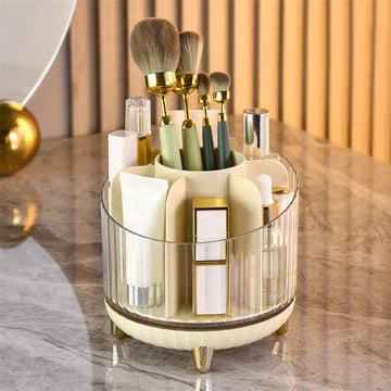 Transparent Rotating Makeup Storage Box