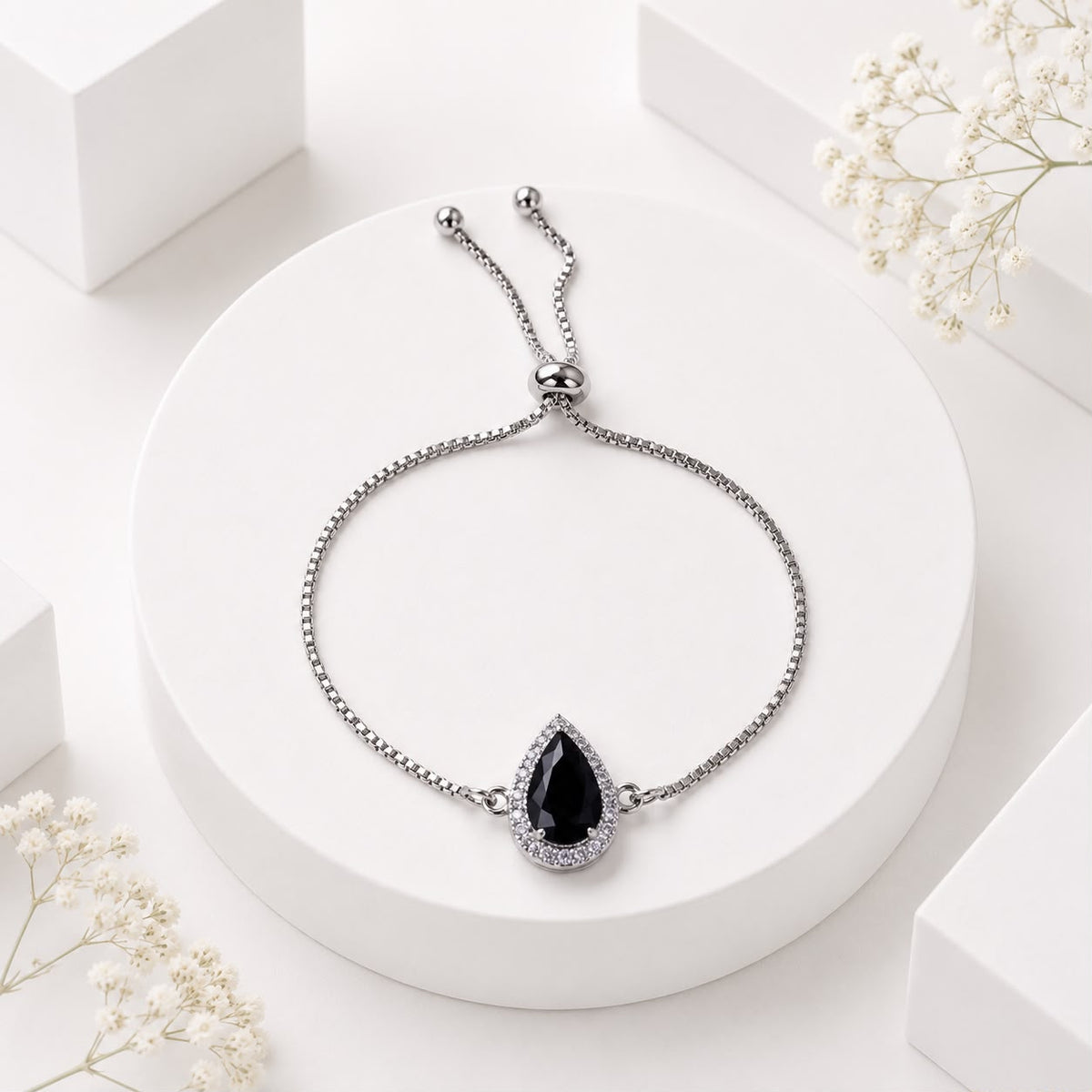 Adjustable Bracelet-272 (Black)