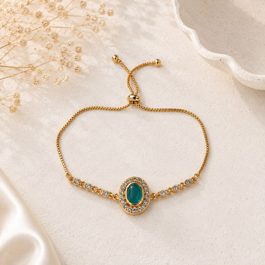 Adjustable Bracelet-282 (Mint Green)
