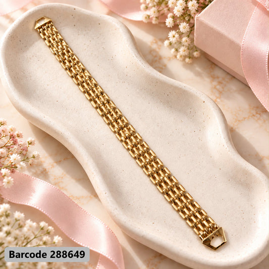Stainless steel bracelet-27 (Golden)