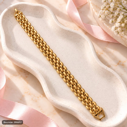 Stainless steel bracelet-30 (Golden)