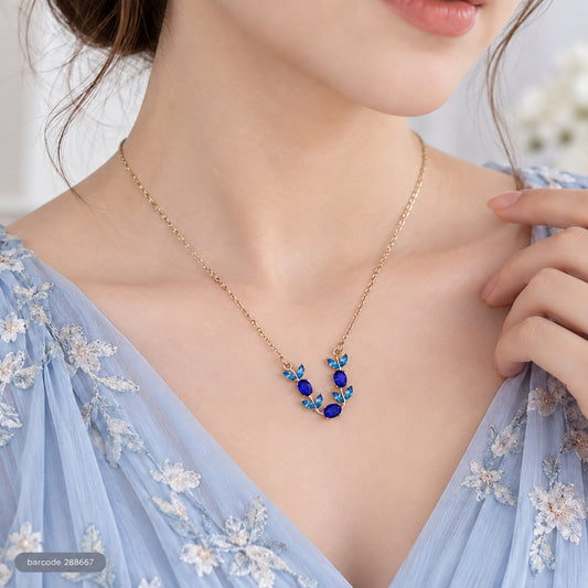 Tulip Pendant (Blue)