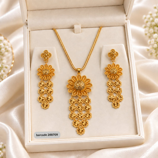 Gold Plated Madrasi Set -43