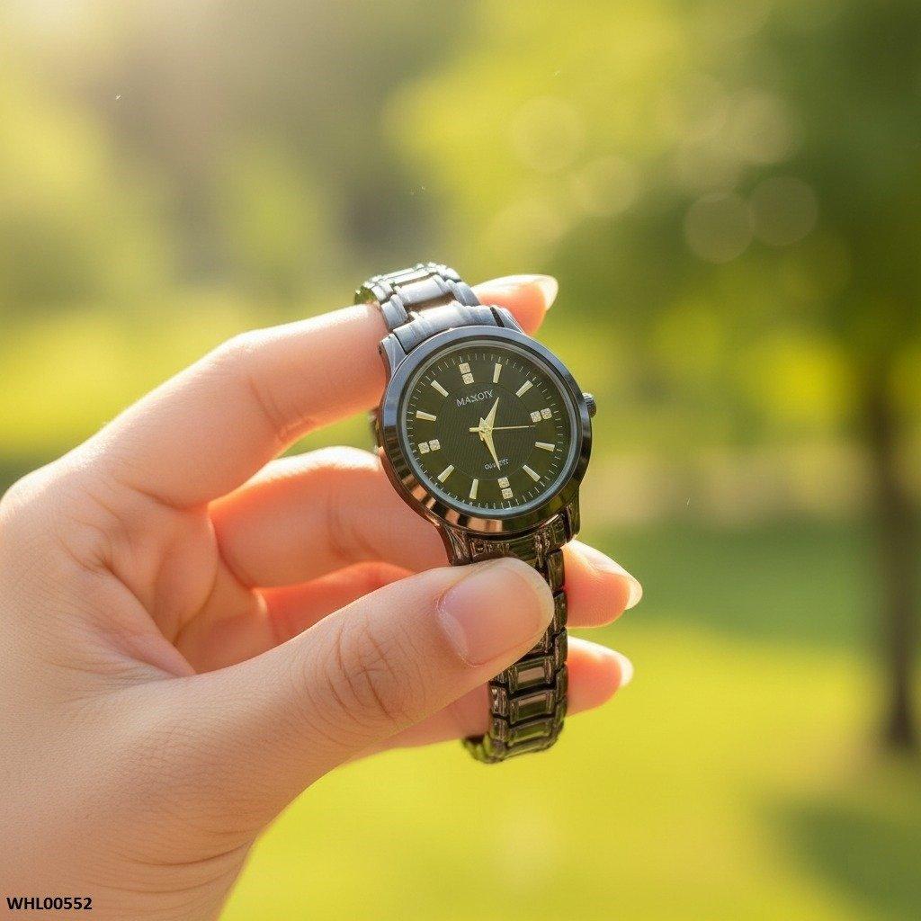 WHL00552 HWR Round Bezel Women's Watch - WHL