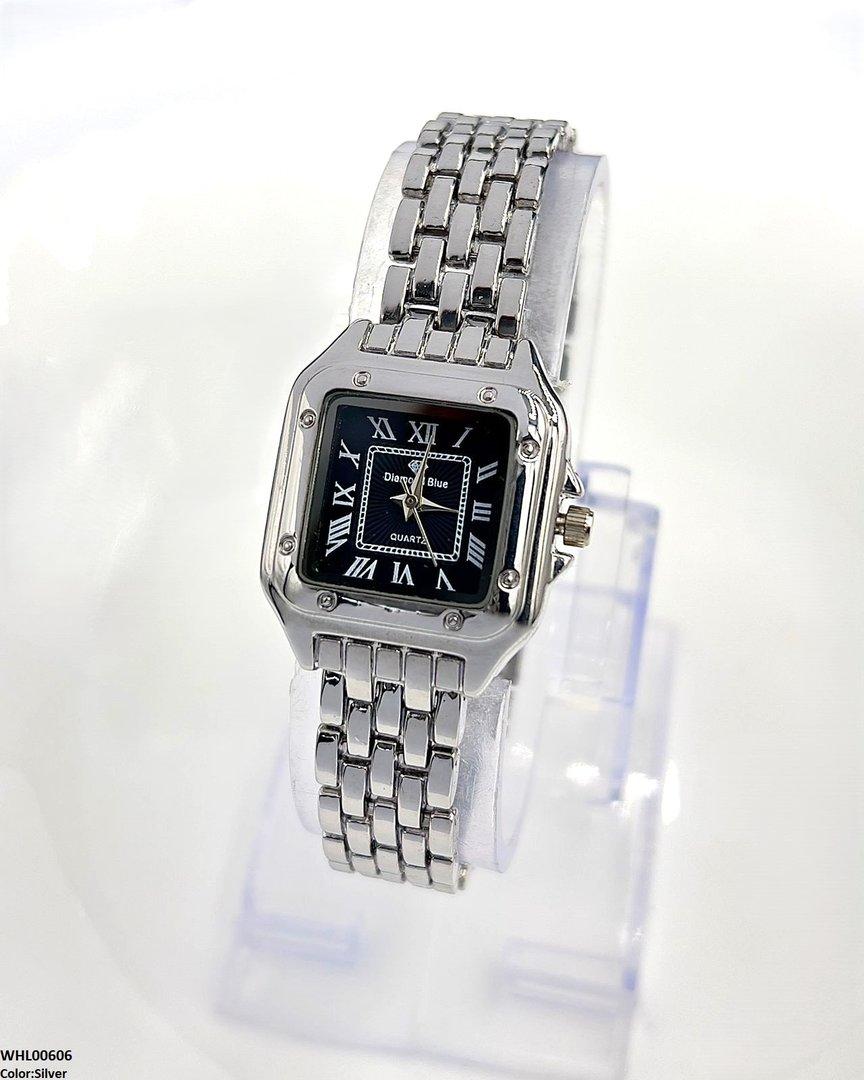 WHL00606 HWR Square Bezel Women's Watch - WHL