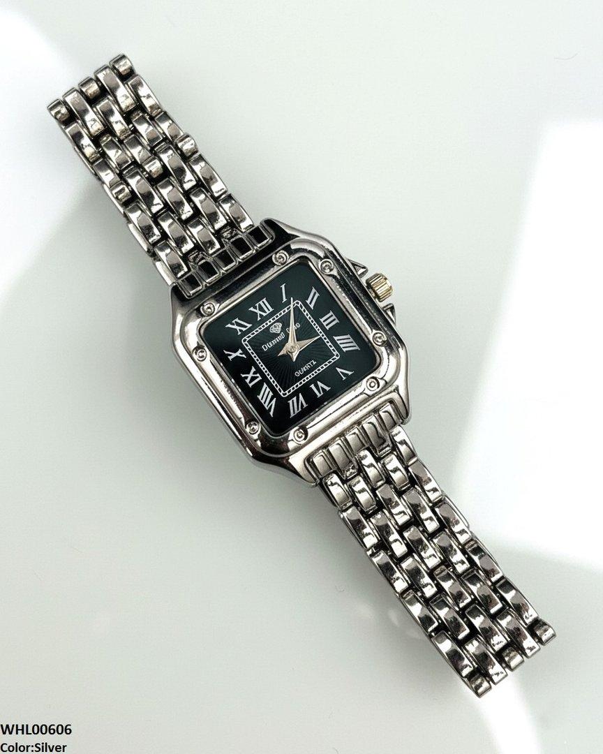 WHL00606 HWR Square Bezel Women's Watch - WHL