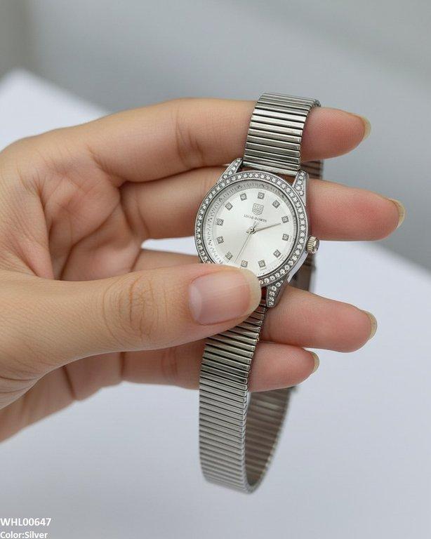 WHL00647 ZWA Round Stone Shafal Chain Women's Watch - WHL