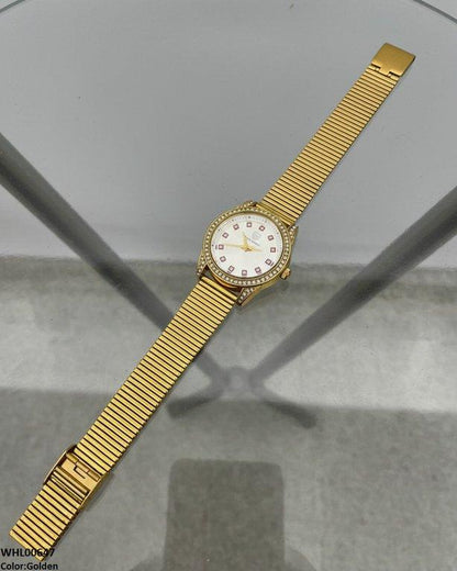 WHL00647 ZWA Round Stone Shafal Chain Women's Watch - WHL