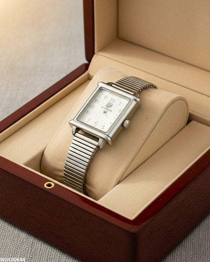 WHL00644 ZWA Square Flower Shafal Chain Women's Watch - WHL