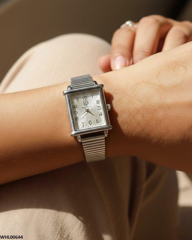 WHL00644 ZWA Square Flower Shafal Chain Women's Watch - WHL