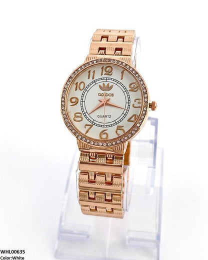 WHL00635 IWA Round Numbering Dial Women's Watch - WHL