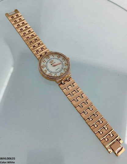 WHL00635 IWA Round Numbering Dial Women's Watch - WHL