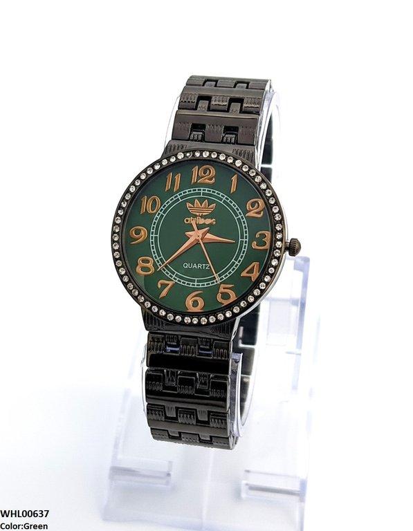WHL00637 IWA Round Black Dial Women's Watch - WHL