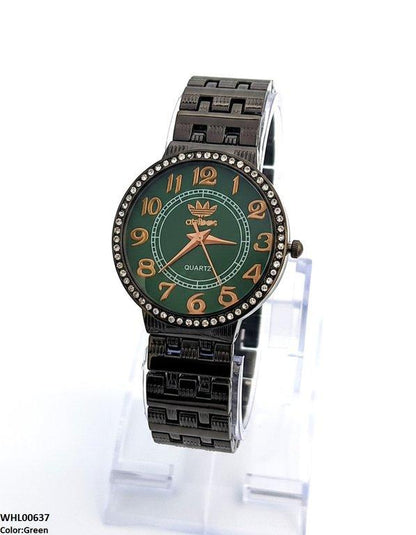 WHL00637 IWA Round Black Dial Women's Watch - WHL