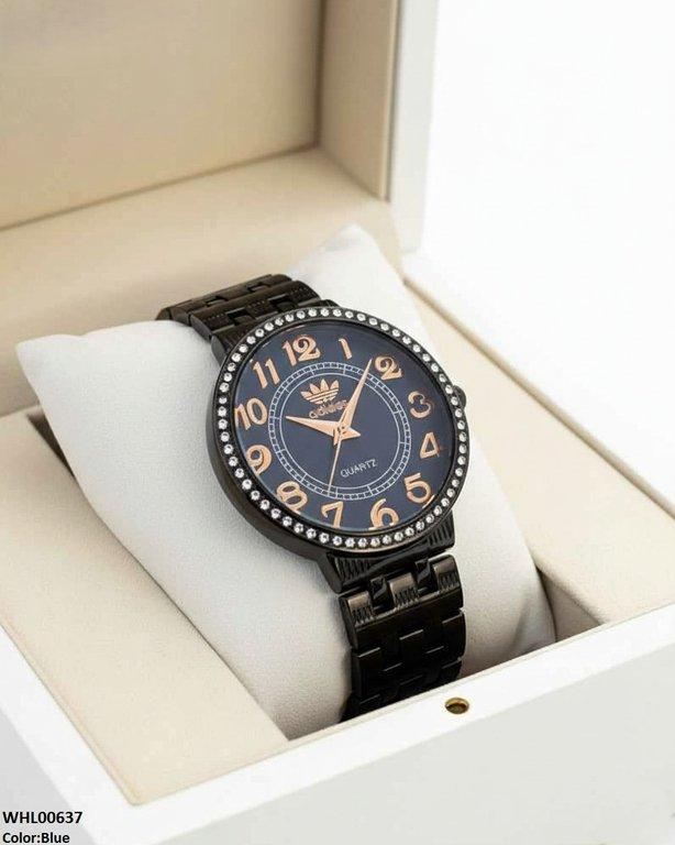 WHL00637 IWA Round Black Dial Women's Watch - WHL
