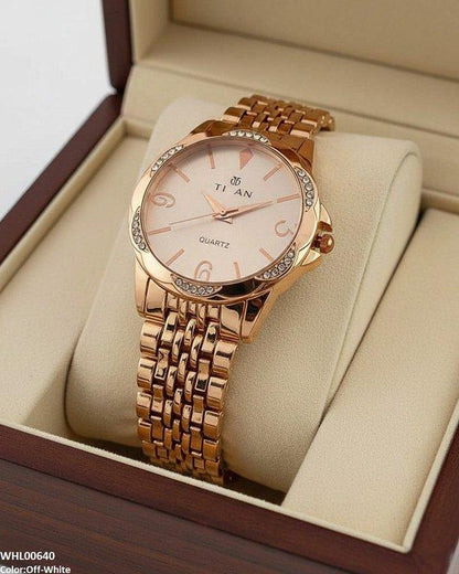 WHL00640 IWA Round Bezel Women's Watch - WHL