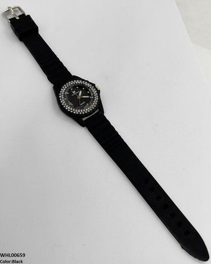 WHL00659 ZWA Round Rhinestone Women's Watch - WHL