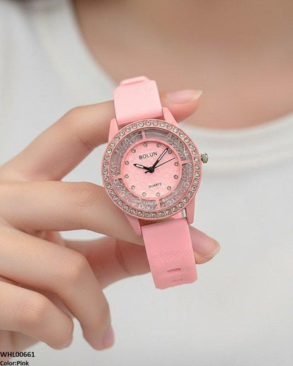 WHL00661 ZWA Round Stone  Women's Watch - WHL
