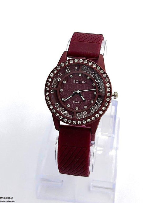 WHL00661 ZWA Round Stone  Women's Watch - WHL