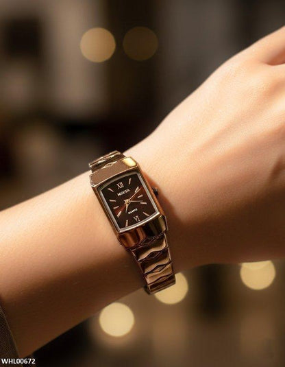 WHL00672 HWR Square Dial Women's Watch - WHL