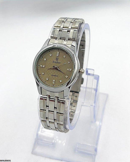 WHL00691 ZWA Round Stone Dial Women's Watch - WHL