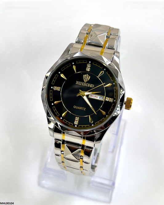 MHL00104 HWR Round Grey Dial Men's Watch - MHL