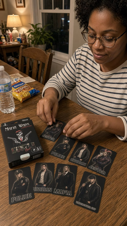 Mafia Wars Expedition Card Game  6-16 Players