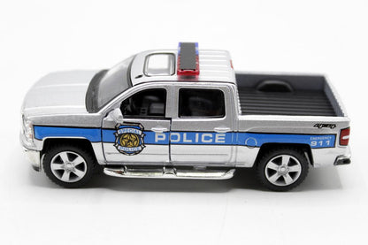 Kinsmart Police TruckK 2014  Chevrolet Silverado Diecast Model