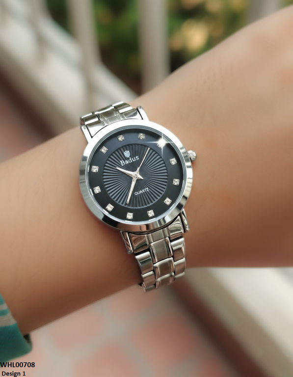 WHL00708 ZWA Round Stone Dial Women's Watch - WHL