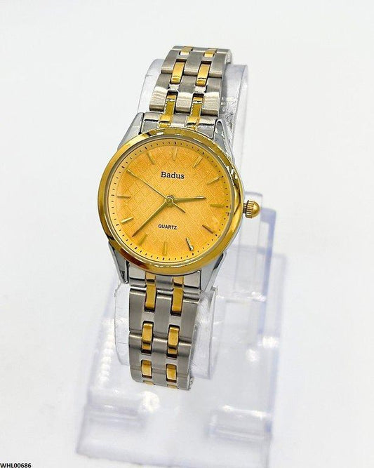 WHL00686 ZWA Round Champagne Dial Women's Watch - WHL