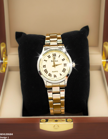 WHL00684 ZWA Round Dial Women's Watch - WHL