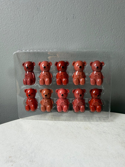Color Castle Bear Style Matte Lip Gloss 10 in 1 Pack