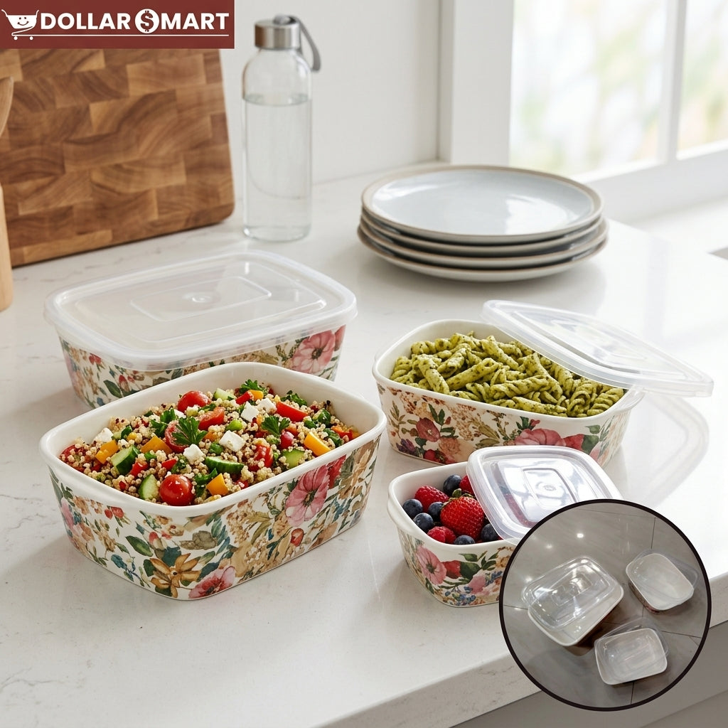 Rectangular Melamine Set of 3