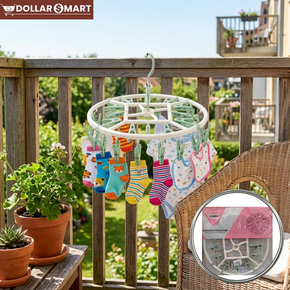 Cloth Drying Hanger Round
