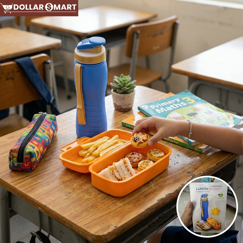 Lunch Box and Bottle