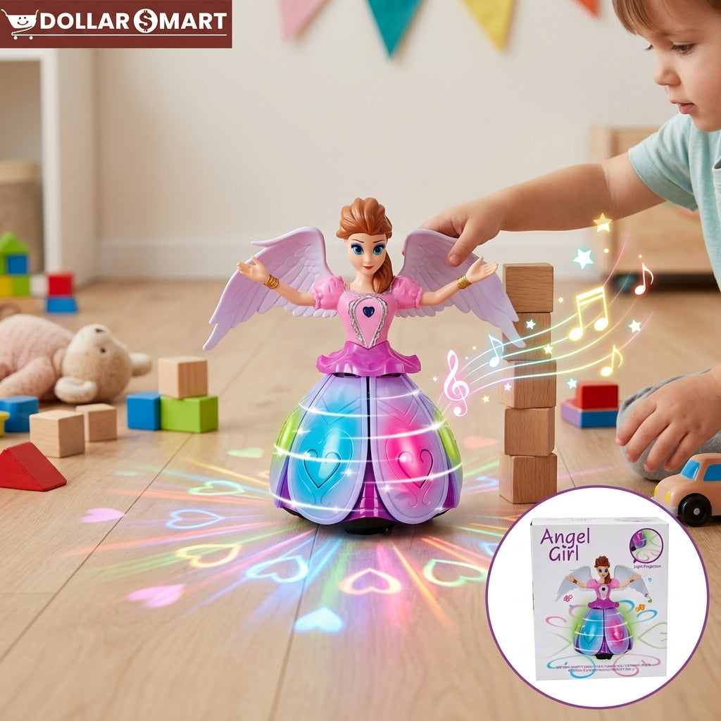 kids Angel Girl Doll lightup