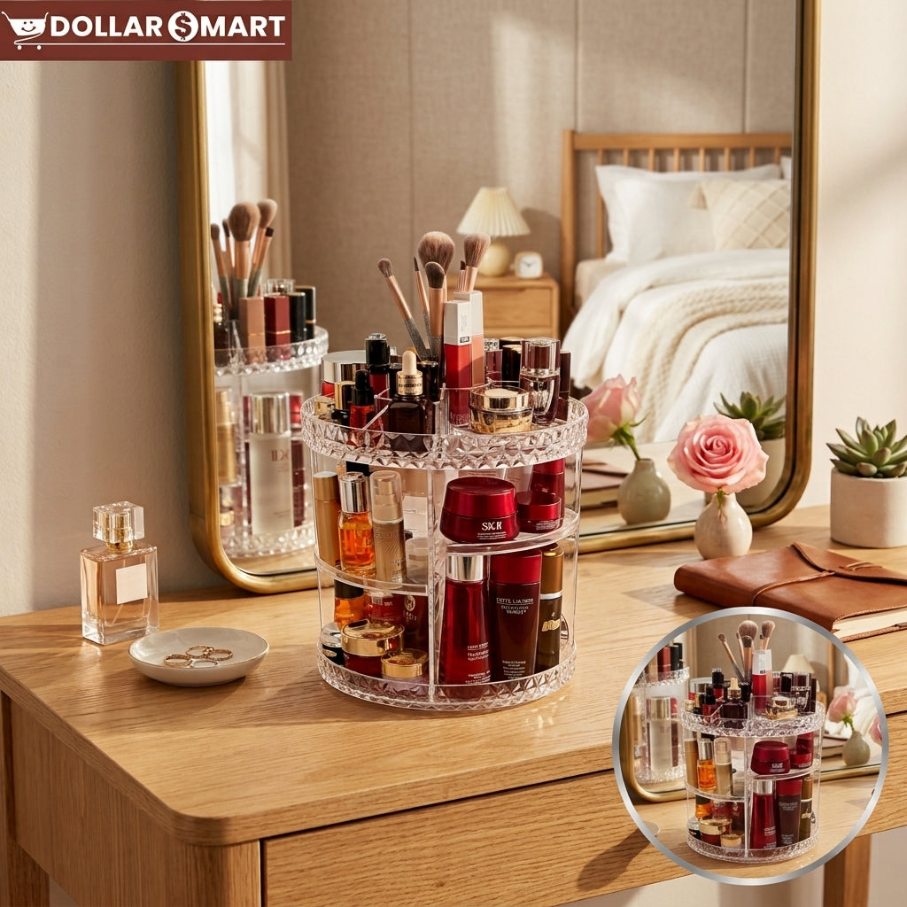 360 Rotating Cosmetic Organizer Medium