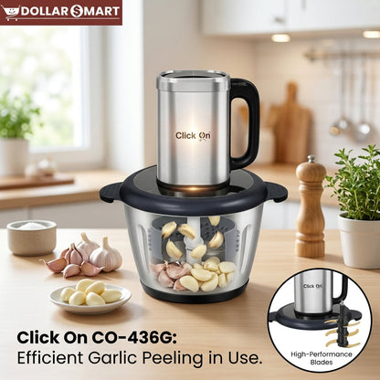Click-ON 5 in 1 Electric Food Chopper 600W