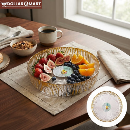 Acrylic Round Tray Deep