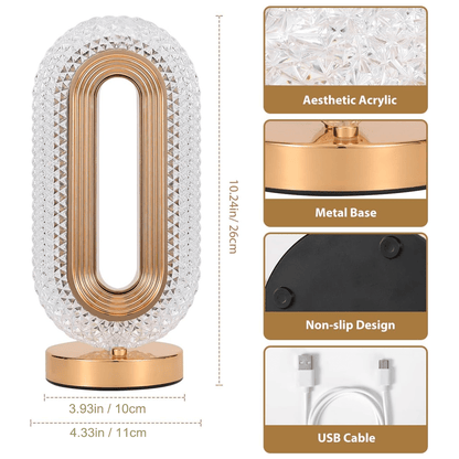Crystal Ambient Touch Decorative Lamp