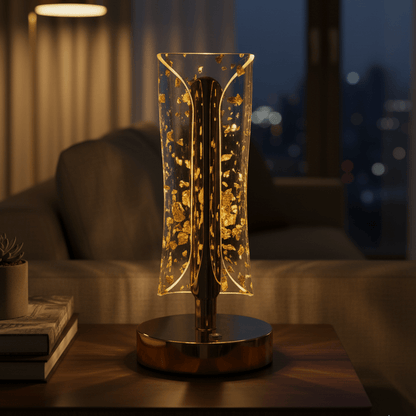 Crystal Touch Glow Table Lamp – Modern Luxury Accent Lighting