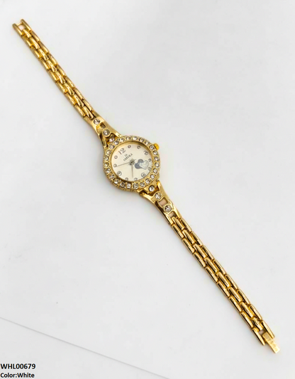 WHL00679 ZWA Round Heart Dial Women's Watch - WHL