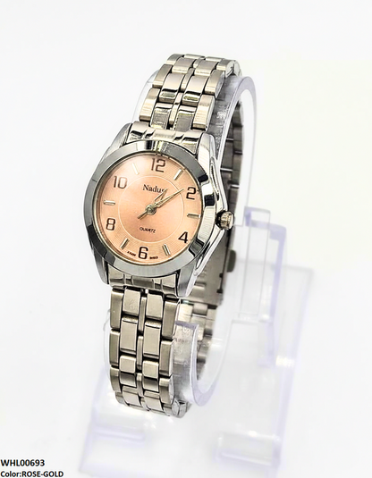 WHL00693 ZWA Round Bezel Women's Watch - WHL