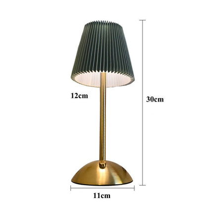 Forest Green Ambient Table Lamp – Rechargeable & Wireless