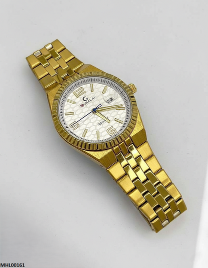 MHL00161 HWR Round Honeycomb Dial Men's Watch - MHL